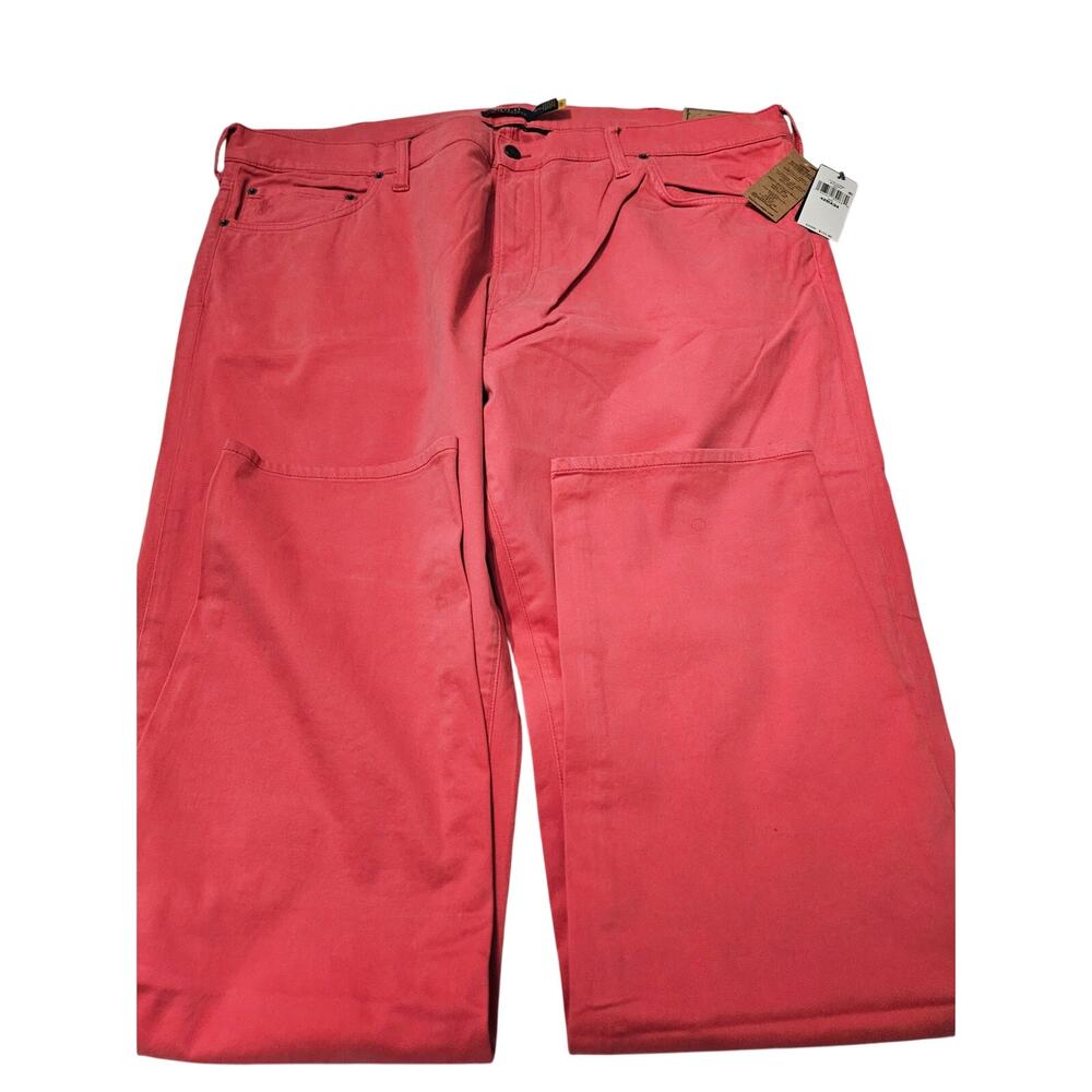 Polo Ralph Lauren Varick Slim St Pants Salmon 42BX34